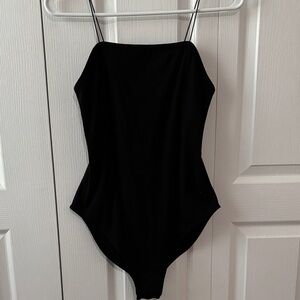 Wild Fable Black Bodysuit. Small